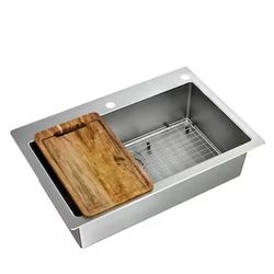 Brand new Moen Islet workstation kitchen sink (Model 21596) still in box. Never installed.