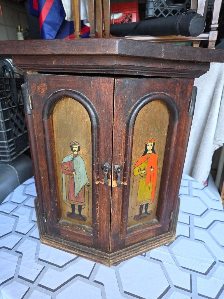 Mid Century Spanish Style Artes De Mexico Internationales Octagon Side Table