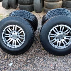 RIMS 245/75R16....6 LUGS FIT TOYOTA TACOMA NISSAN XTERRA NISSAN IZUSO RODEO NISSAN FRONTIER NISSAN PATHFINDER 