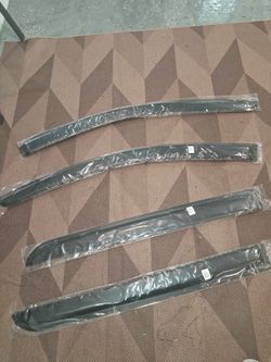 Rain guards for BMW330i