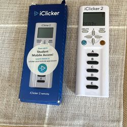 I Clicker Student Remote 