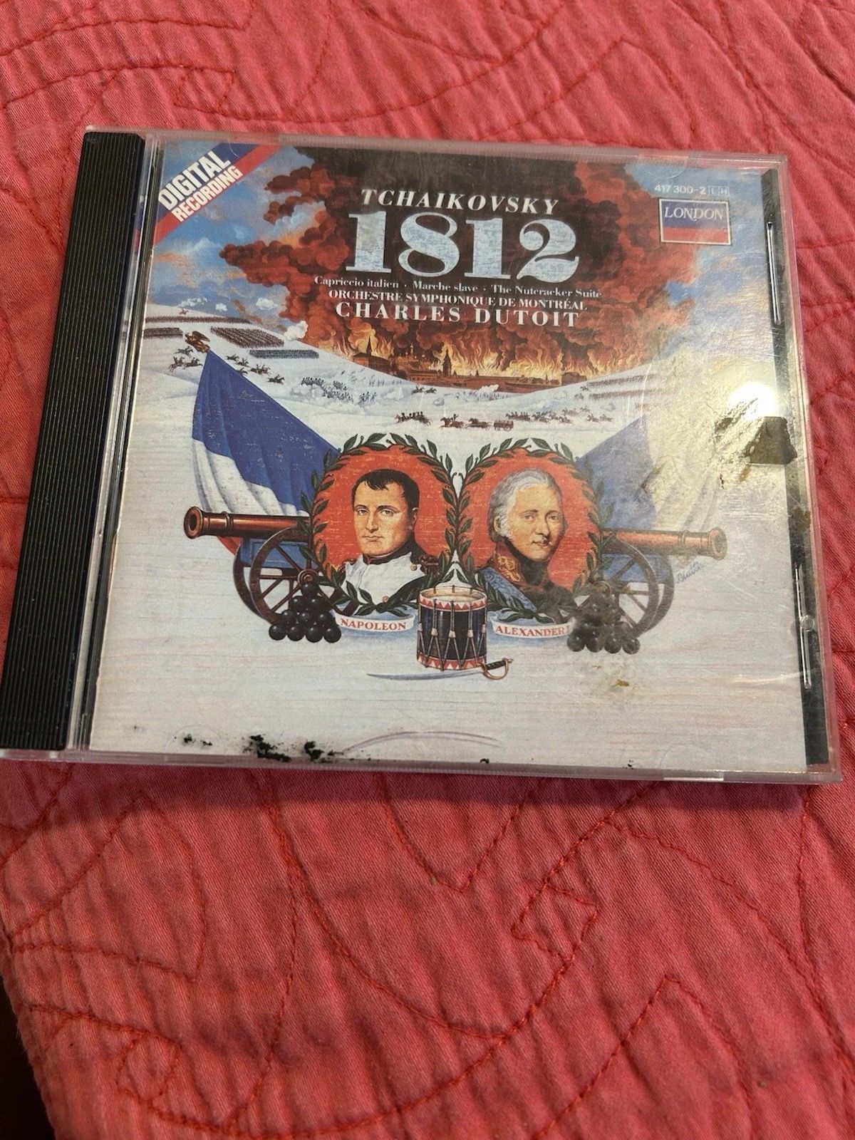 1812 Ovt/Nutcracker/Marche Sla by P.I. Tchaikovsky (CD, 1990)