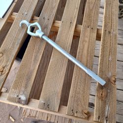 Fire hydrant wrench.