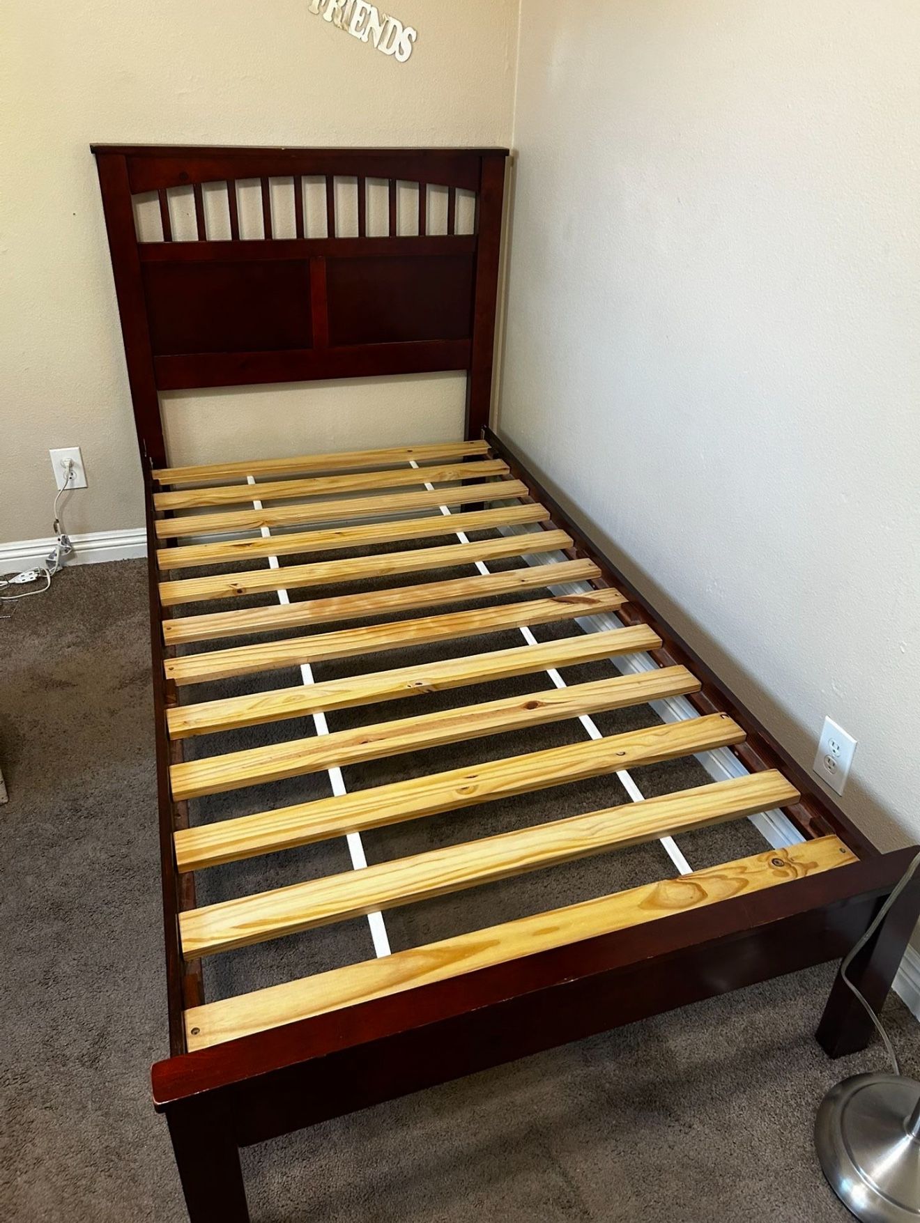 Set 2Bed size twin And Night Stand And Dresser With Mirror