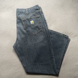 Carharrt Blue Washed Jeans