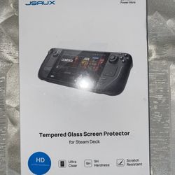 JAAUX Tempered Glass Screen Protector for Steam Deck