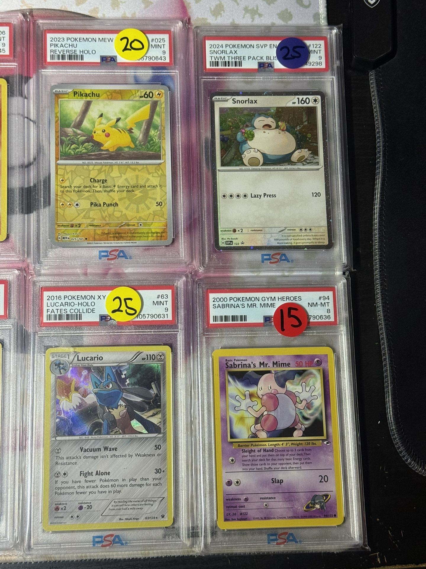 pokemon slabs