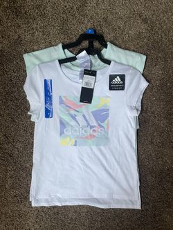 Brand New Adidas 2 Piece Set With Shorts Kids Size 7