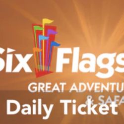 Six flags Tickets 