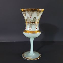Antique Italian Glass Goblet