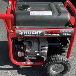 Husky Generator 4550 Starting Watts / 3650 Running Watts.