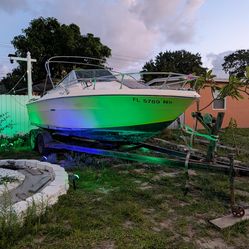 1977 20Ft Sea Ray SRV200 mercruiser engine 228
