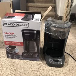 new coffee maker, I don't have a coffee container