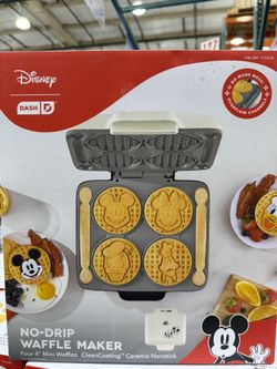 Dash Disney Mickey & Friends No-Drip Waffle Maker