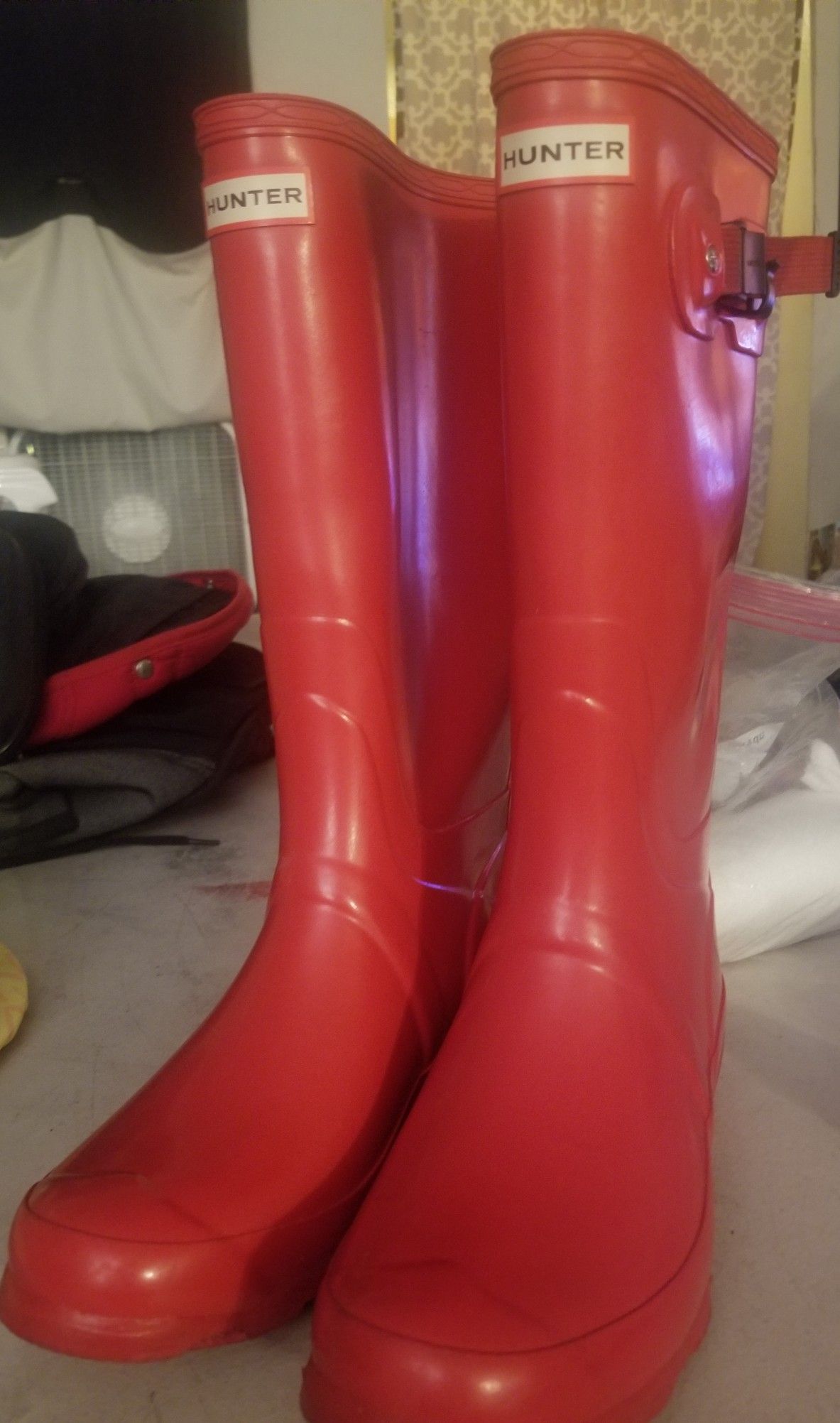 Hunter rain boots