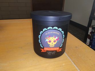 New Dia de los Muertos candle