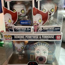 Lot Of 6 Pennywise Funkos