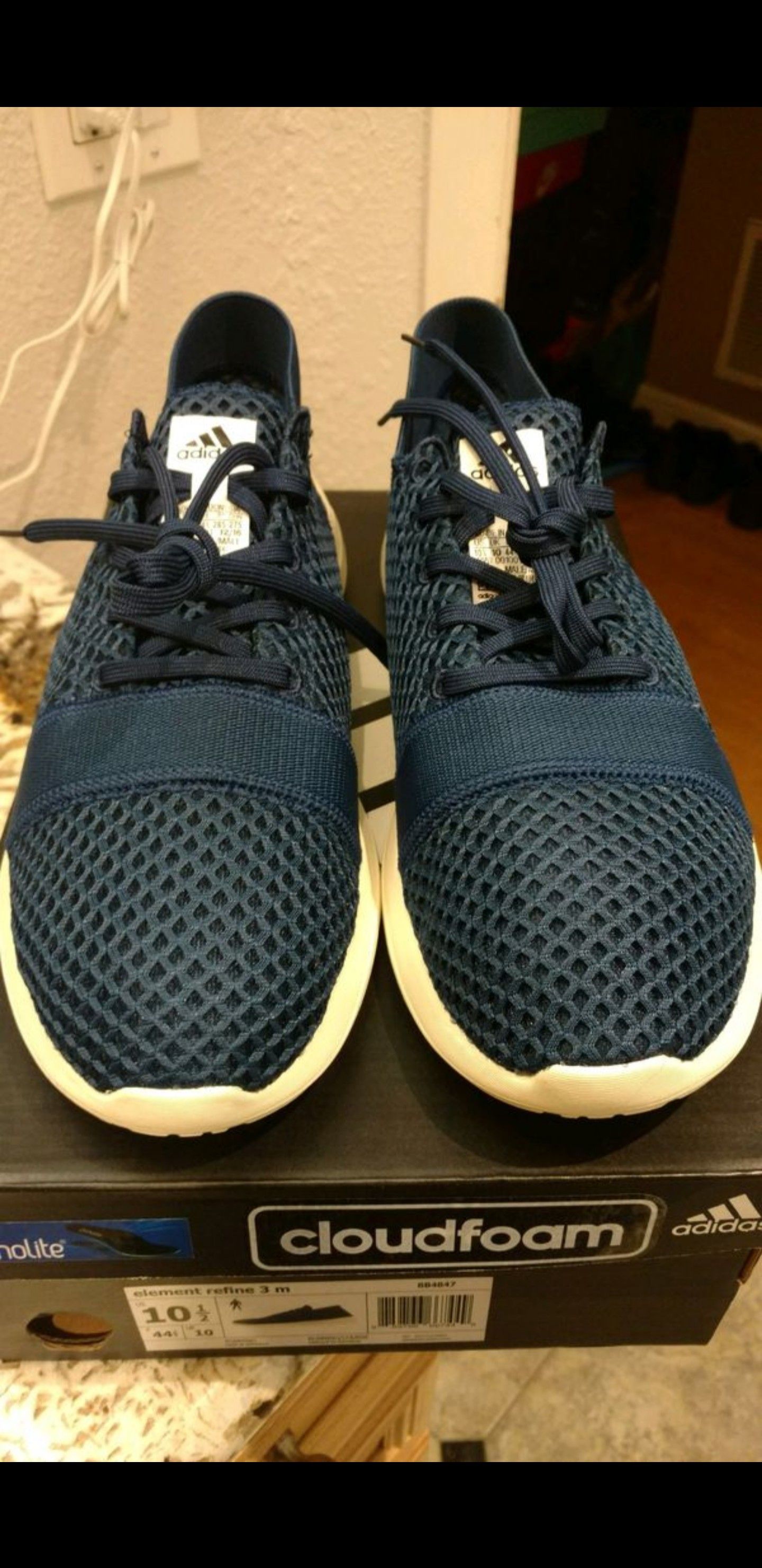 Buy Adidas Adidas Element Refine Black ADIDAS Men White ELEMENT