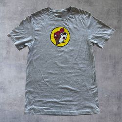 Buc-ee's HODWY Shirt Small Gray How Did We Dictionary Definition Texas Gas Station