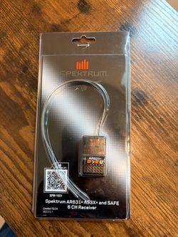 Spektrum AR631+ 6 Channel AS3X+ & Safe Receiver, SPM-1031