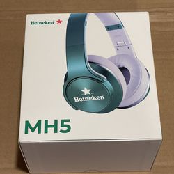 Heineken Beer MH5 Headphone & Speaker (New In Box)READ DESCRIPTION /Over The Ear