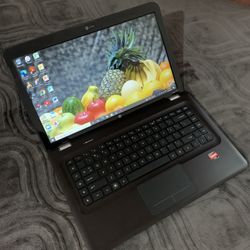 15.6"inch AMD Phenom HP Laptop, 500GB HDD, 4GB RAM, Inbuilt Bluetooth, DVD📀 And a WebCam. Window 10 Installed.