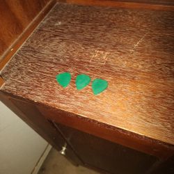 Three Thick Guitar Pick