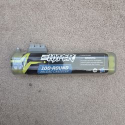 New Nerf Hyper 100-Round Refill Canister - Easy Reload Canister, 100 Hyper Rounds - for Use Hyper Blasters, Green