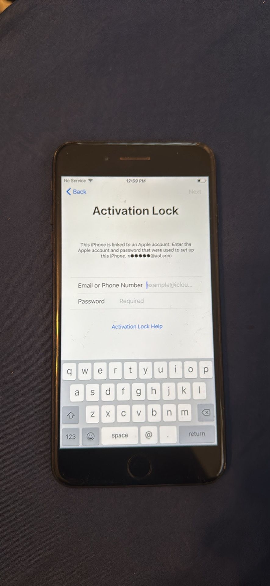 iPhone 8 Plus LOCKED