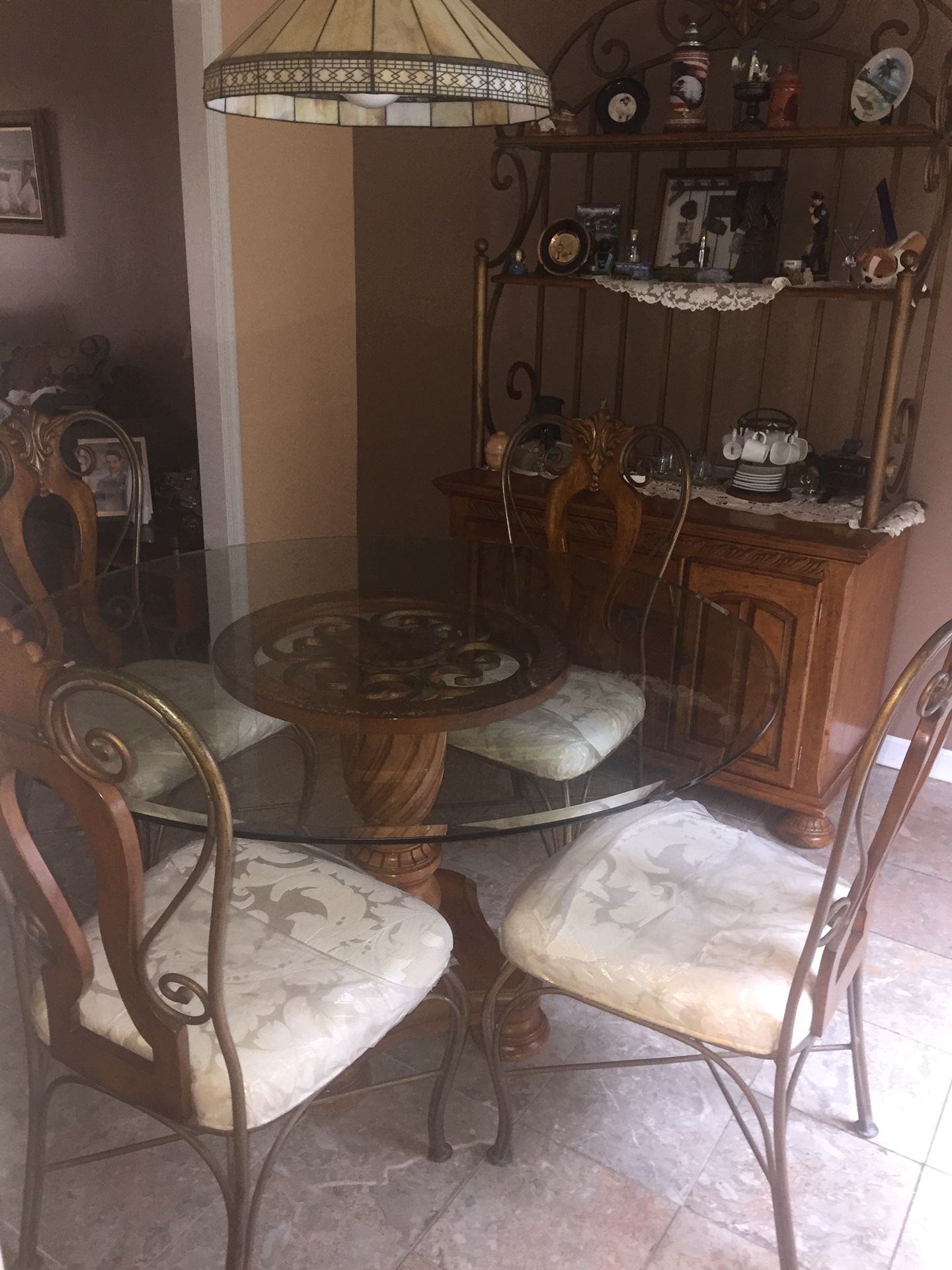Dining room set, very good wood, or better offer