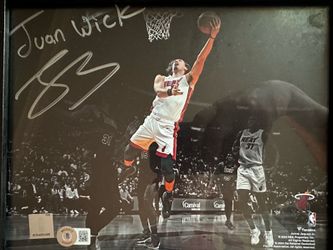 Miami Heat Jaime Jaquez Jr Signed 8x10
