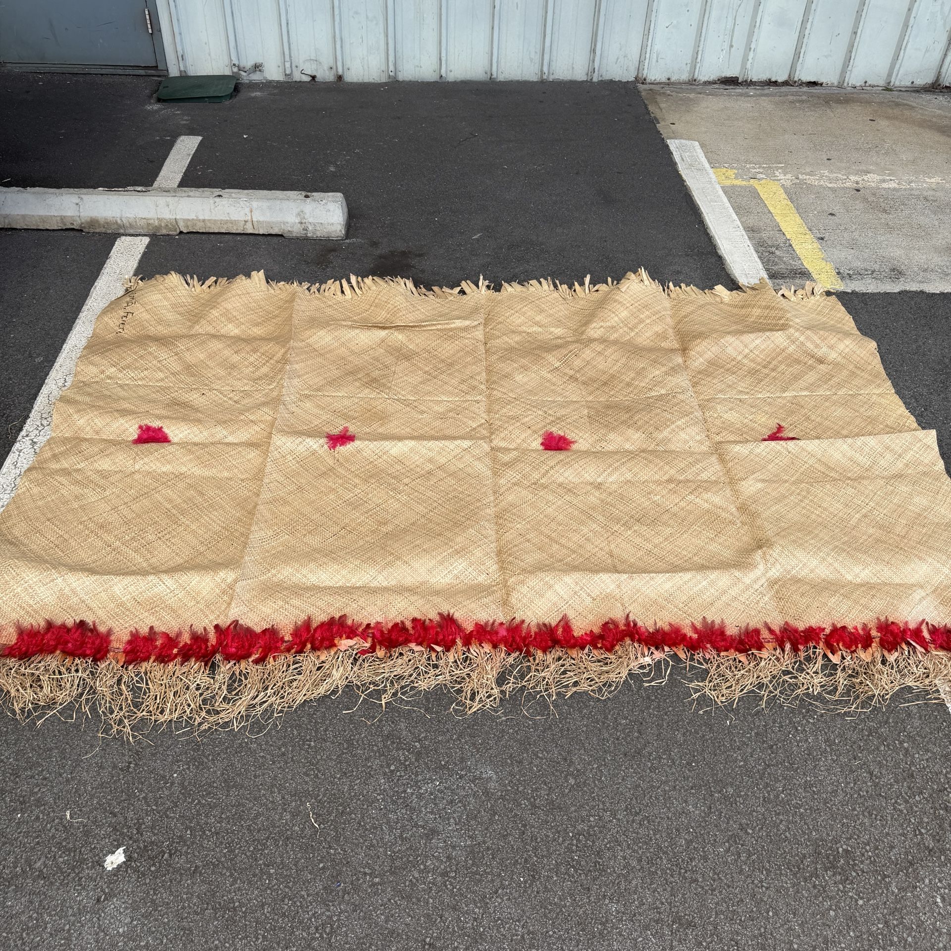 Fala Hawaiian Fine Mat Woven Samoan Fijian Falilii