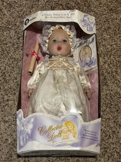 Vtg 1995 Gerber Baby Collector Doll New in Box w/Certificate of authenticity