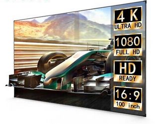 100 Inch HD Projector Frame Screen