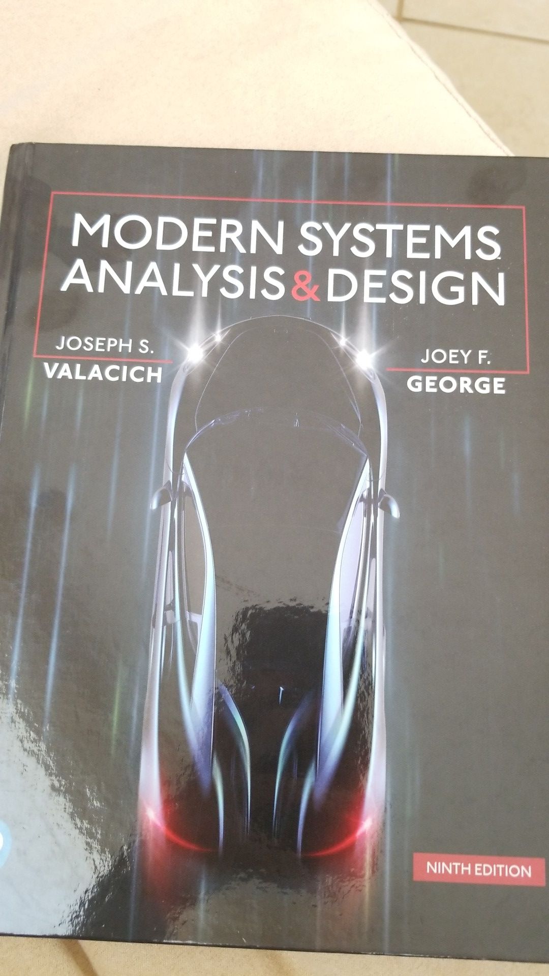 Joseph S. Valacich Modern Systems Analysis and design 9th