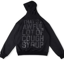 ALOCS Hoodie Black Large New