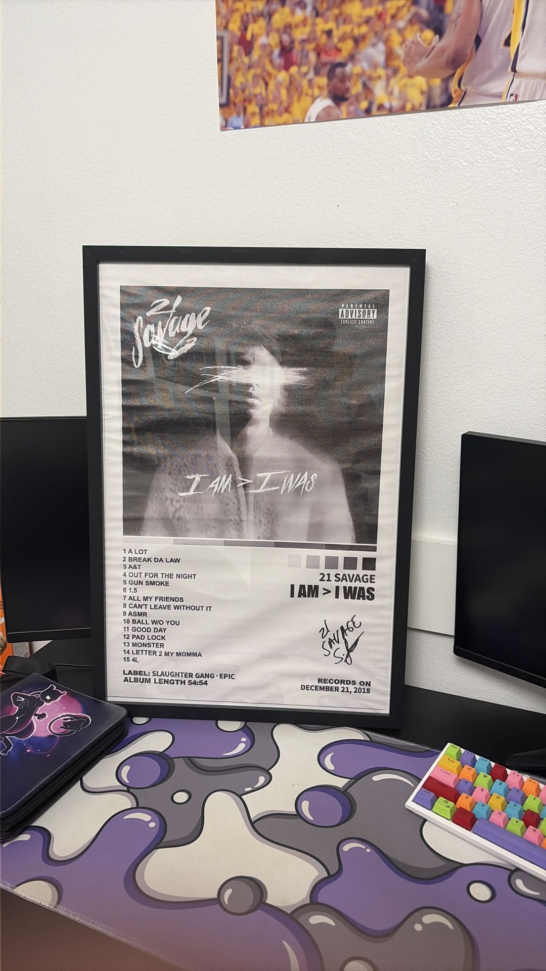 Brand new 21 Savage poster