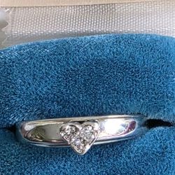 10k Promise Ring With DIAMONDS  Size 7
