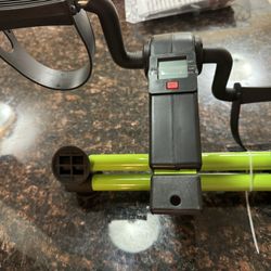 Under Desk Bike Pedal Exerciser Mini Bike for Leg/Arm Pedal Exerciser Foldable Peddler with LCD Display for Home/Office