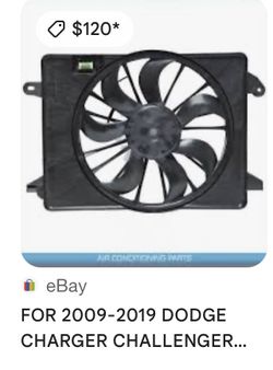 Bklcbwn Radiator Cooling Fan 