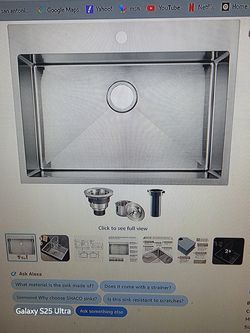 Stainless Steel Kitchen Sink New in box