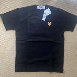 Comme Des Garçon Play T Shirt Brand New