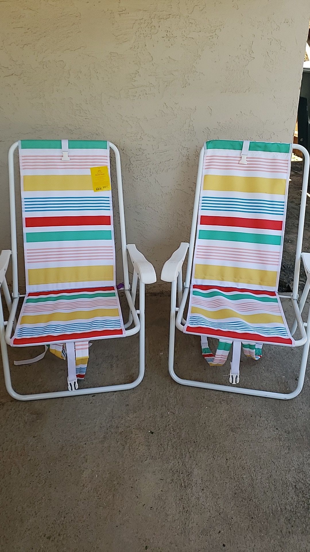 Chair-backpack beach chair