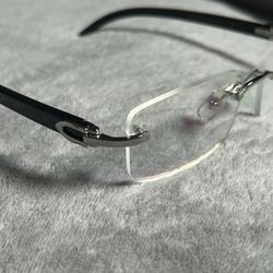 Clear Black Sunglasses 