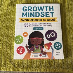NEW Growth Mindset Workbook For Kids
