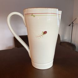  Vintage Vietri Italian Pitcher 