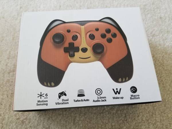 Brand New Wireless Nintendo Switch Controller, Rechargeable, 6 Axis Gyroscope, Turbo, Macro Button