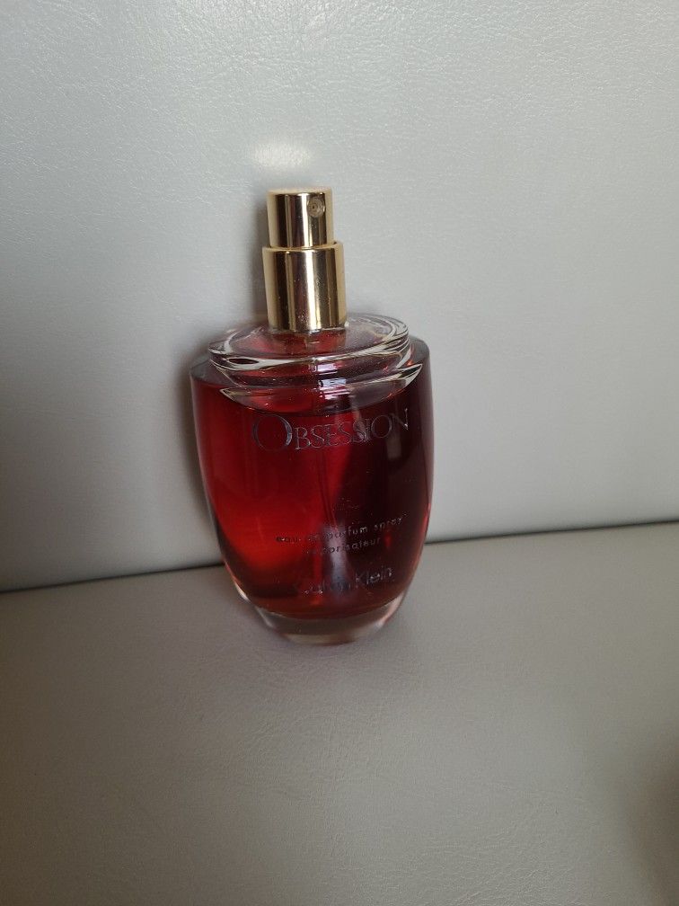 Ladies CK obsession perfume, size 100 ml, 95% remain, no cap or box