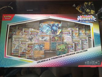 Pokemon Lucario and Tyrannitar Collection Box