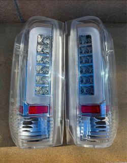 89-98 Ford Bronco/F-150-F-350 Taillights Tail Lights Luces Traseras